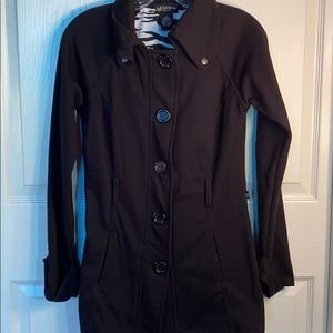 Black pea coat